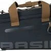 Basil Miles Trunkbag Schwarz-braun Gepäckträgertasche
