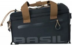 Basil Miles Trunkbag Schwarz-braun Gepäckträgertasche