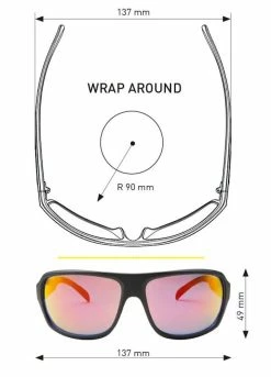 Cratoni C-ICE COLOR+ DRIVING Fahrradbrille Sonnenbrille High-Definition Glas -Deuter Speichern C Ice Masse