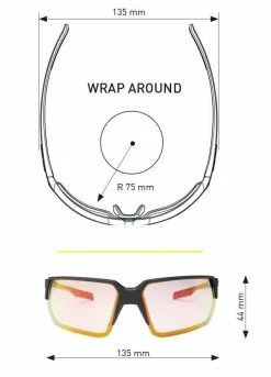 Cratoni C-LITE COLOR+ LIFESTYLE Sonnenbrille Sportbrille Fahrradbrille Running Walking -Deuter Speichern C Lite Masse 1