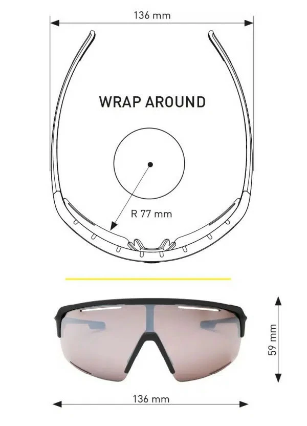 Cratoni C-MATIC COLOR+ SPORT Fahrradbrille Sportbrille Running Sonnenbrille 5 Cratoni C-MATIC COLOR+ SPORT Fahrradbrille Sportbrille Running Sonnenbrille – Bild 5