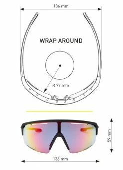 Cratoni C-Matic NXT Photochromic Fahrradbrille Sportbrille Für Höchste Ansprüche -Deuter Speichern C Matic NXT Masse