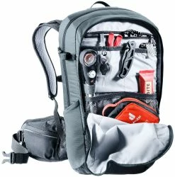 Deuter Sport GmbH Deuter Flyt 18 SL Fahrradrucksack SAS-TEC Enduro Protektorenrucksack -Deuter Speichern Flyt 12 Fach 1