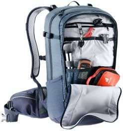 Deuter Sport GmbH Deuter Protektorenrucksack Flyt 14 Fahrradrucksack SAS-TEC Enduro -Deuter Speichern Flyt Fach 1