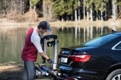 XLC Heckträger Almada Work-E VC-C07 Für 2 E-Bikes Abklappbar Fahrradträger 60 Kg -Deuter Speichern Hecktr ger XLC 8