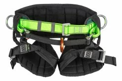 TreeUp Klettergurt TH 020 Gurtgeschirr Grün EN 813, EN 358 Schutzausrüstung