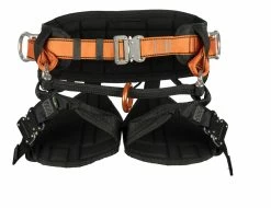 Treeup Starterset Profi Steigeisen Klettergurt Sicherungsseil Transportrucksack -Deuter Speichern Klettergurt TH 030 orange 19KkoSlOQAUStV