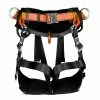 TreeUp Gurtgeschirr TH 050 Orange Mit Sitz Klettergurt EN 813, EN 358 Schutzausrüstung