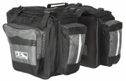 M-Wave Fahrradtasche Amsterdam Dreifach Gepäckträgertasche