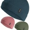Vaude Manukau Beanie Strickmütze Merino Wollmütze