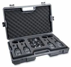 Midland / Alan G7 Pro Work Edition 4 Er Funkgeräte Kofferset C1090.19 -Deuter Speichern Midland 4 Koffer innen
