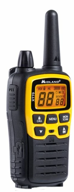 Midland 4 Er Kofferset XT 70 Profi Adventure Funkgeräte Sprechfunkgerät