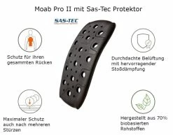 Vaude Moab Pro 22 II Protektor Rucksack Mountainbikerucksack Enduro 20 Vaude Moab Pro 22 II Protektor Rucksack Mountainbikerucksack Enduro -Deuter Speichern Moab Pro Protektor beschreibung