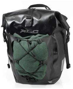 XLC Fahrradtasche BA-W38 Gepäckträgertasche Fahrradtasche Wasserdicht -Deuter Speichern Original XLC Tasche schwarz anwendung