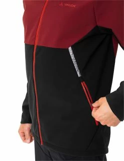 Vaude Qimsa Herren Softshell Fahrradjacke Outdoorjacke -Deuter Speichern Qimsa carmine reissverschluss