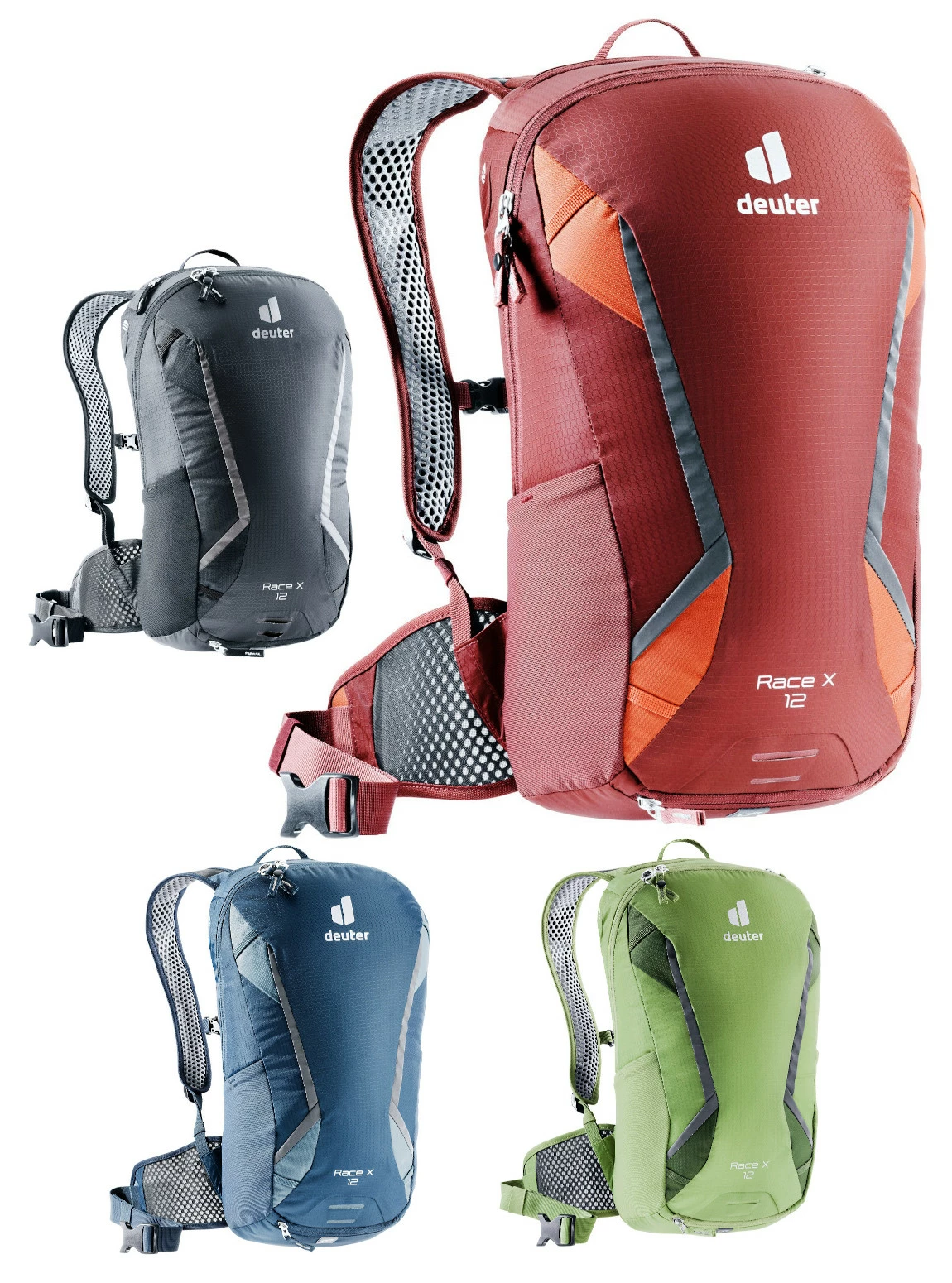 Deuter Sport GmbH Deuter Fahrradrucksack Race X Tagesrucksack 12 Liter 1 Deuter Sport GmbH Deuter Fahrradrucksack Race X Tagesrucksack 12 Liter