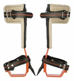 TreeUp Stahl-Steigeisen DR-2 Baumsteigeisen Baumpflege -Deuter Speichern Steigeisen DR 2 2