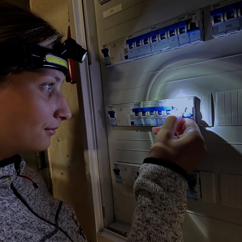 TFA Dostmann TFA 43.2038.01 LUMATIC HEAD LED-Stirnlampe Streulicht Oder Fokussiertes Licht 2 TFA Dostmann TFA 43.2038.01 LUMATIC HEAD LED-Stirnlampe Streulicht Oder Fokussiertes Licht – Bild 2