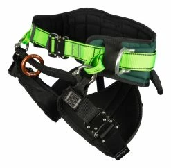 TreeUp Gurtgeschirr TH 030 Klettergurt Grün EN 813, EN 358