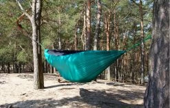Protekt / TreeUp TU 610 Profi Hängematte Mit Moskitonetz Campingmatte -Deuter Speichern TU 610 anwendung