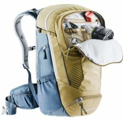 Deuter Sport GmbH Sonderangebot Deuter Trans Alpin 30 Clay-marine Fahrradrucksack Tourenrucksack -Deuter Speichern TransAlpine30 clay marine D 03