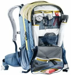 Deuter Sport GmbH Sonderangebot Deuter Trans Alpin Pro 28 Clay-marine Fahrradrucksack Tourenrucksack -Deuter Speichern TransAlpinePro28 clay marine D 06