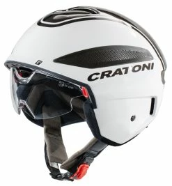 Cratoni E-Bikehelm Vigor Motorradhelm Pedelec-Norm NTA 8776 -Deuter Speichern Vigor weiss