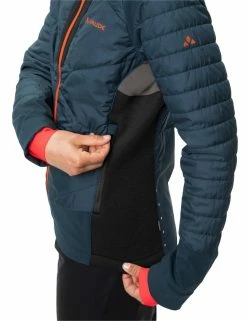 Vaude Damenjacke Minaki III Thermojacke Fahrradjacke -Deuter Speichern WO Minaki III dark sea seitlich