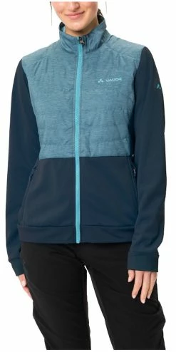 Vaude Damen Yaras 3 In 1 Allwetterjacke Fahrradjacke Wanderjacke -Deuter Speichern WO Yaras 3 in 1 innenjacke blau