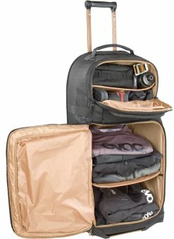 Evoc World Traveller Trolley 125L Rollkoffer Reisekoffer Koffer 8 Evoc World Traveller Trolley 125L Rollkoffer Reisekoffer Koffer -Deuter Speichern World traveller offen mit