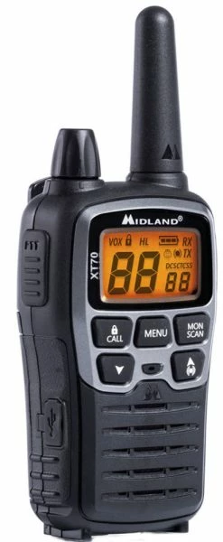 Midland 4 Er Kofferset XT 70 Profi Funkgeräte Sprechfunkgerät