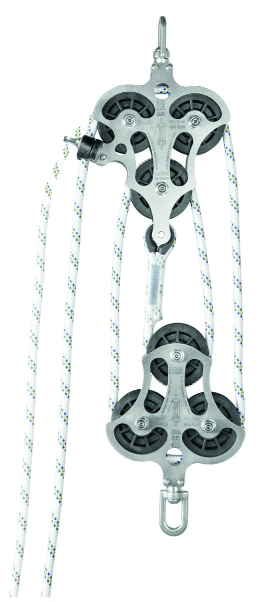 TreeUp Mehrteiliger Seilblock / Flaschenzug TU 410 1 TreeUp Mehrteiliger Seilblock / Flaschenzug TU 410