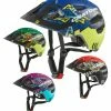 Cratoni Maxster Pro Wild S/M Jugendhelm Mit Rücklicht Fahrradhelm Kinderhelm