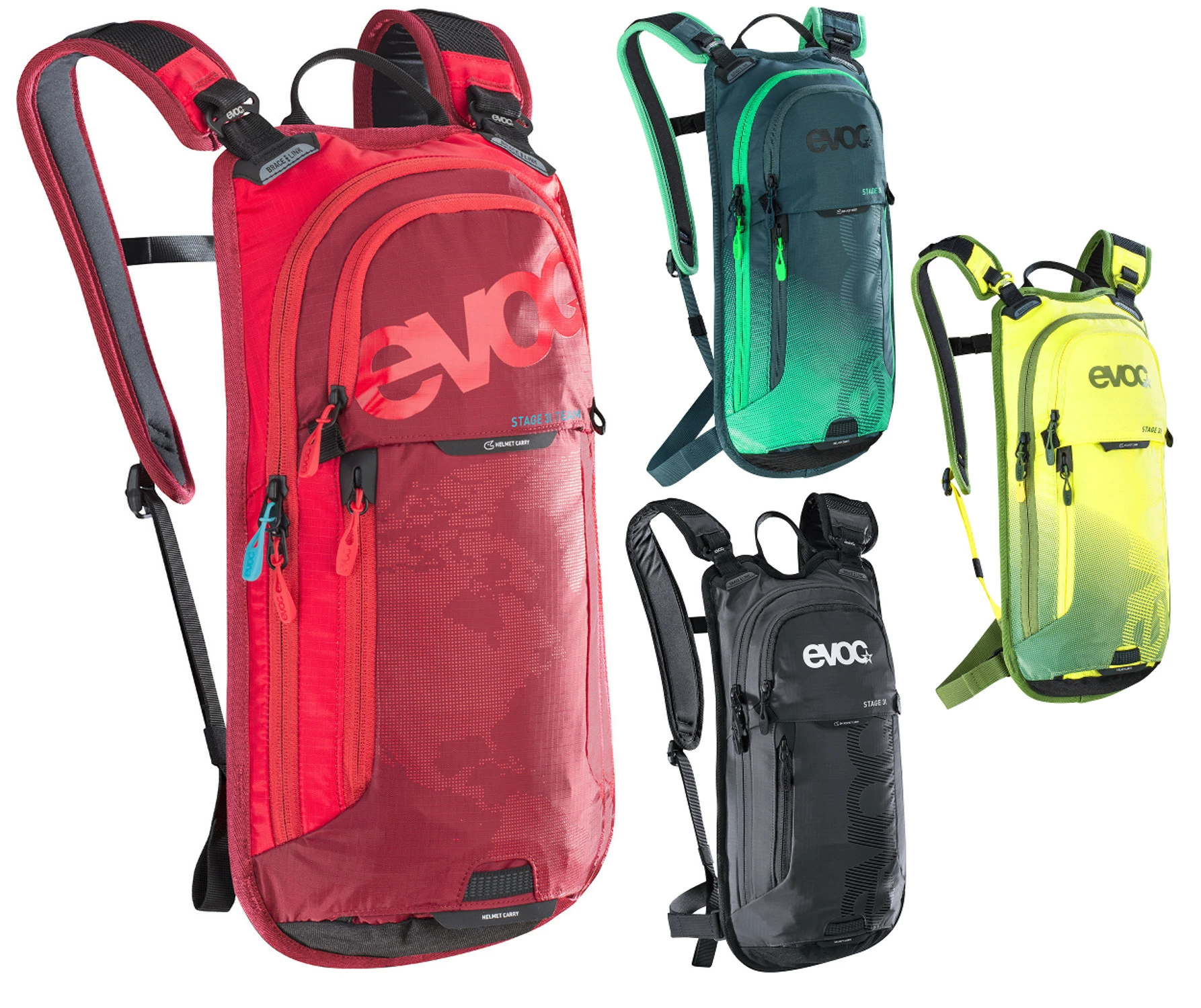 Evoc Stage 3L Fahrradrucksack Trinkrucksack 1 Evoc Stage 3L Fahrradrucksack Trinkrucksack